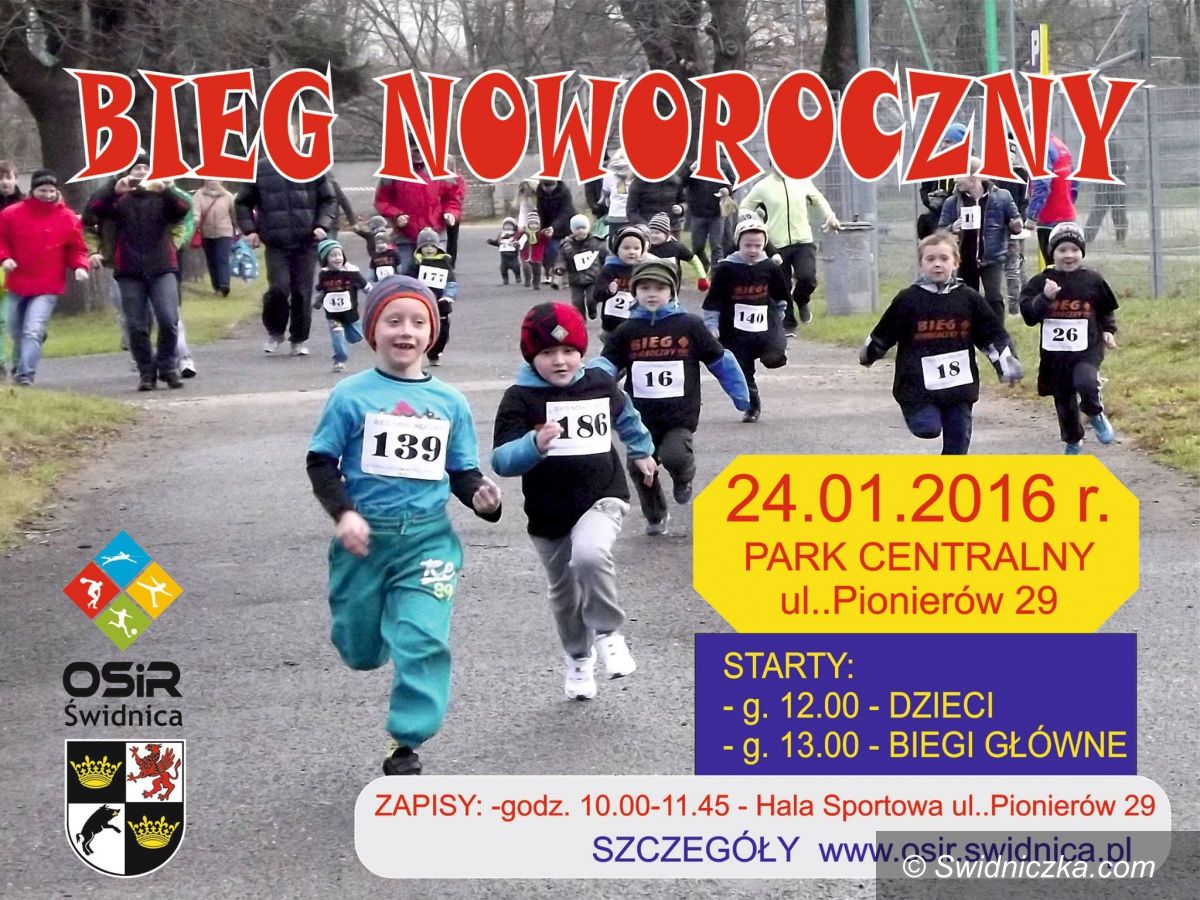 Świdnica: Bieg Noworoczny wraca do Parku Centralnego. Są nowości!