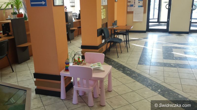 Świdnica: Kącik malucha w urzędzie