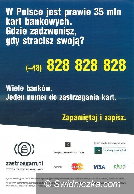 Kraj: Utraciłeś dokumenty? Zastrzeż je w Banku