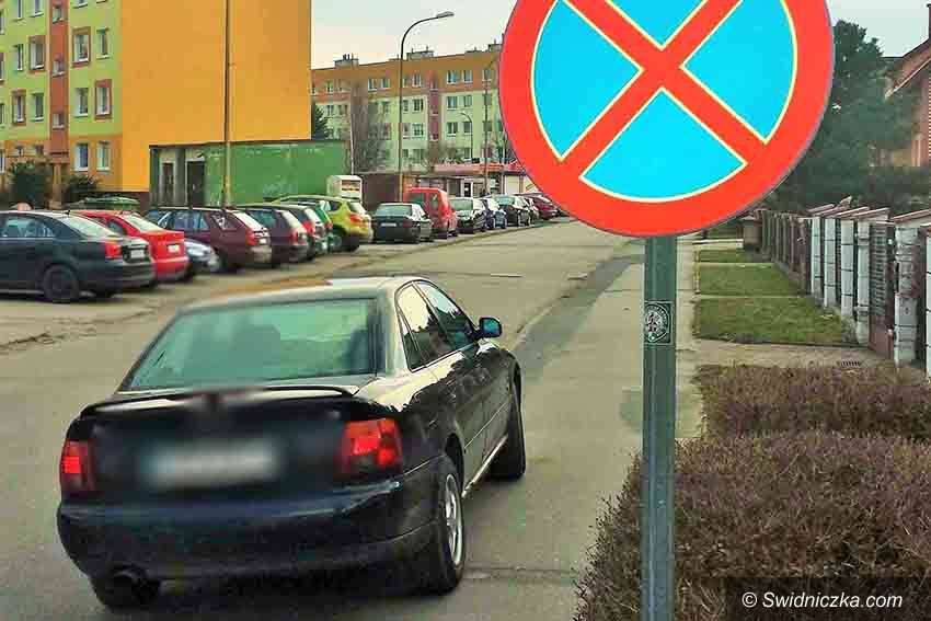 Świdnica: Ulica Klonowa pod okiem strażników