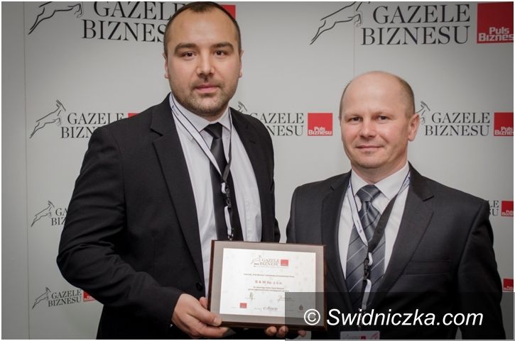Jaworzyna Śląska: Statuetka „Gazela Biznesu 2015” dla jaworzyńskiej firmy