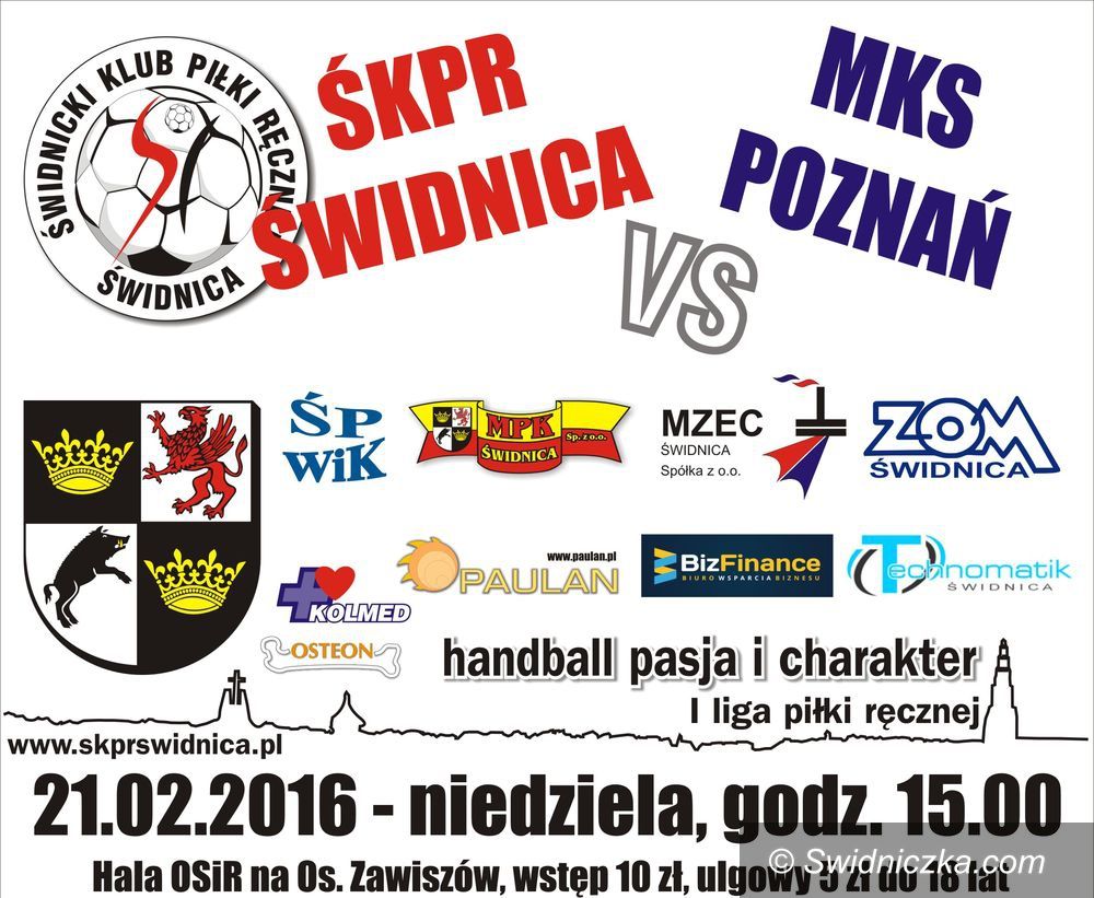 Świdnica: I liga piłki ręcznej: Czas na wygraną u siebie