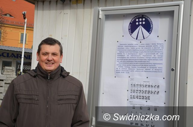 Strzegom: Tablica informacyjna na potrzeby PZN