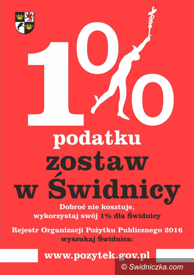 Świdnica: 1 procent podatku zostaw w Świdnicy