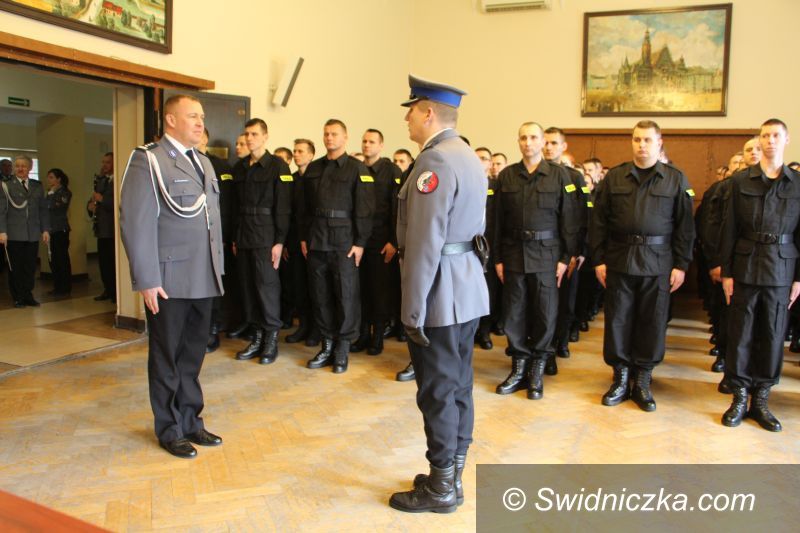 Świdnica/Wrocław: Garnizon świdnicki zasili 6 funkcjonariuszy