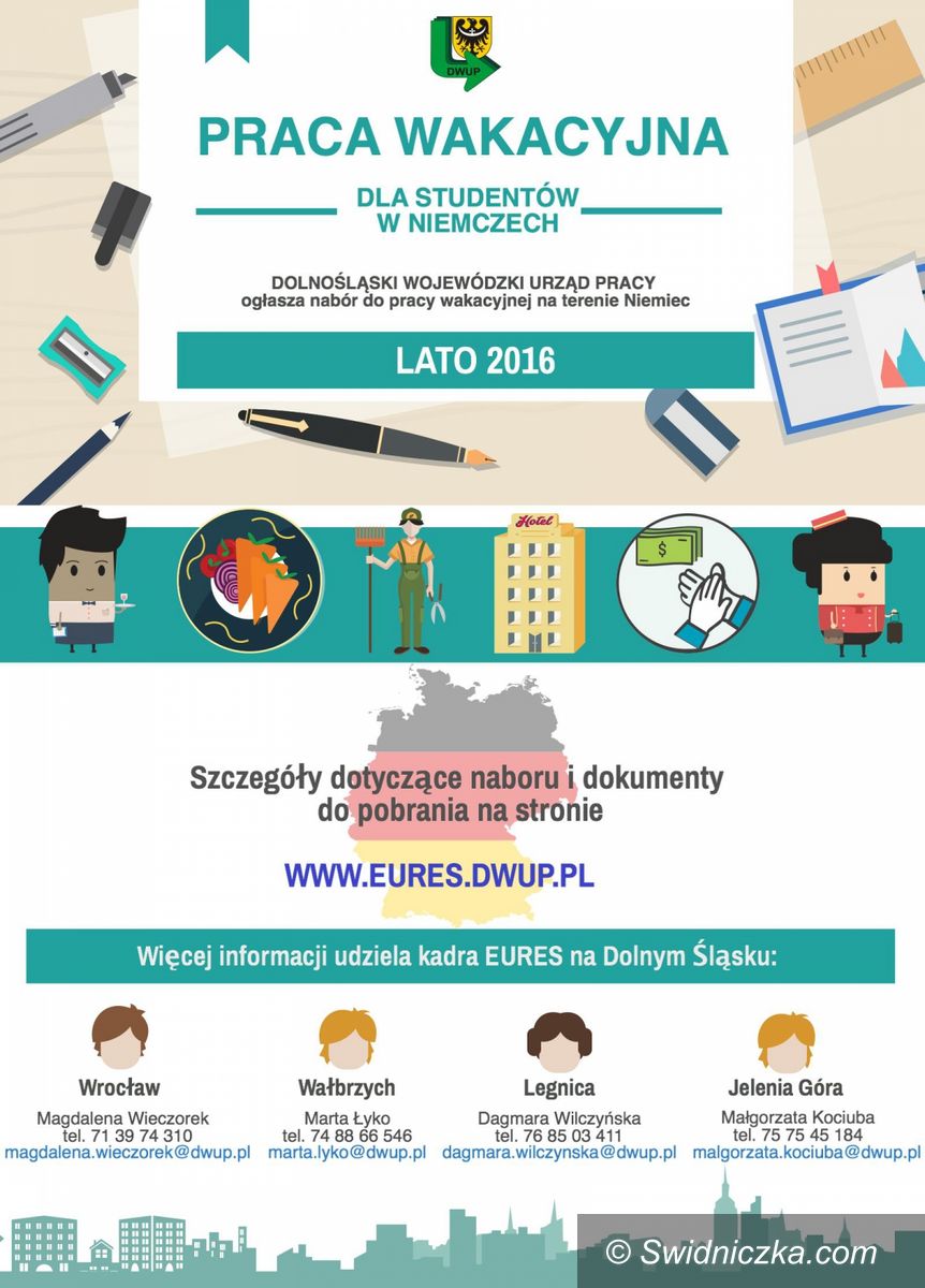 Region: Praca wakacyjna dla studentów w Niemczech – ostatnie dni na zgłoszenia