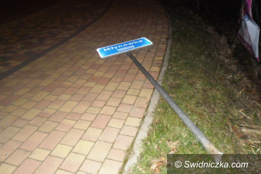 Świdnica: Przeszkadzały w drodze