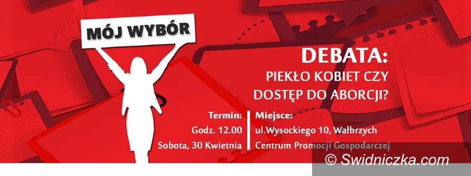 Wałbrzych/Świdnica: "Piekło kobiet, czy dostęp do aborcji"