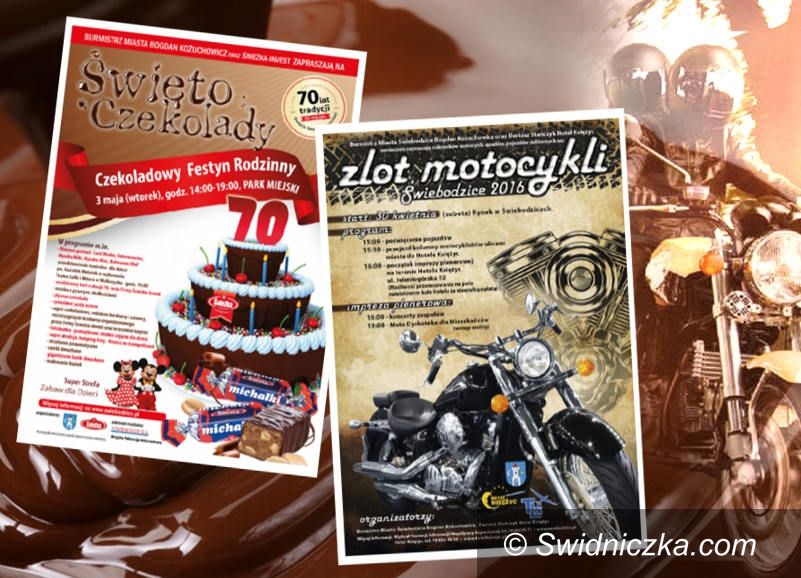 Świebodzice: Świebodzice: Czekoladowy i zmotoryzowany majowy weekend