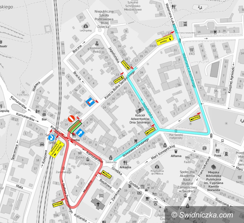 Świdnica: Przebudowa ulicy Komunardów