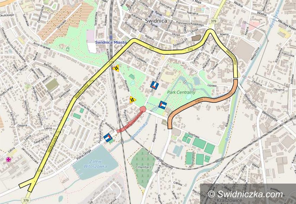 Świdnica: Rozpoczyna się przebudowa ulicy Sprzymierzeńców