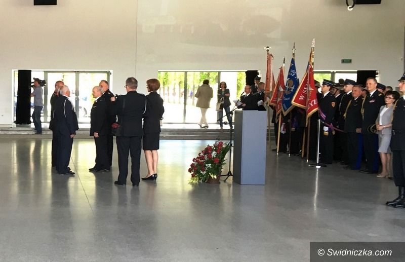 Marcinowice: Uhonorowany Złotym Znakiem Związku OSP RP