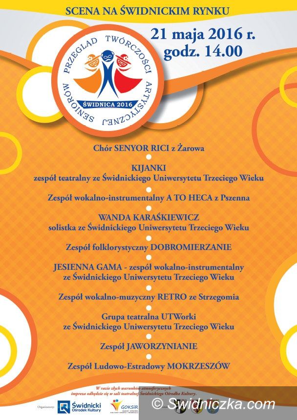 Świdnica: Przegląd Twórczości Artystycznej Seniorów