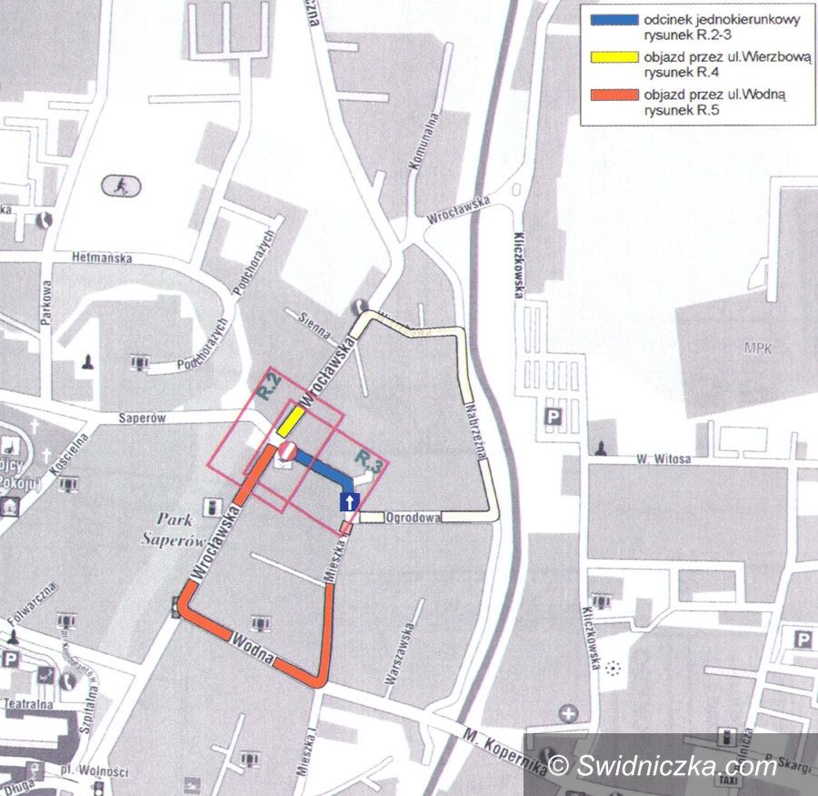 Świdnica: Zmiany w organizacji ruchu przy ul. Rzeźniczej