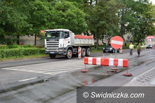 Strzegom: Uwaga na objazdy w Strzegomiu