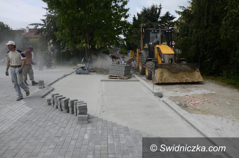 Żarów: Droga w remoncie