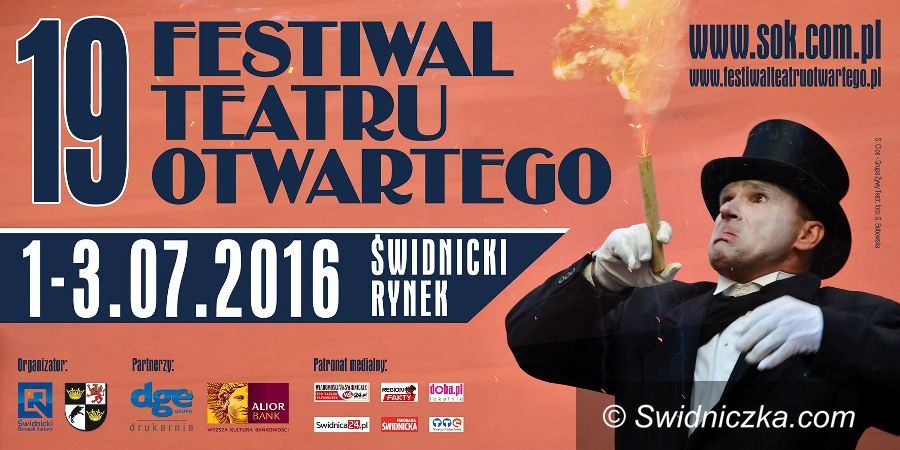 Świdnica: Przed nami Festiwal Teatru Otwartego