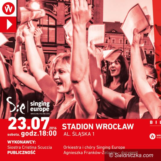 Wrocław: Singing Europe: bilety już w sprzedaży