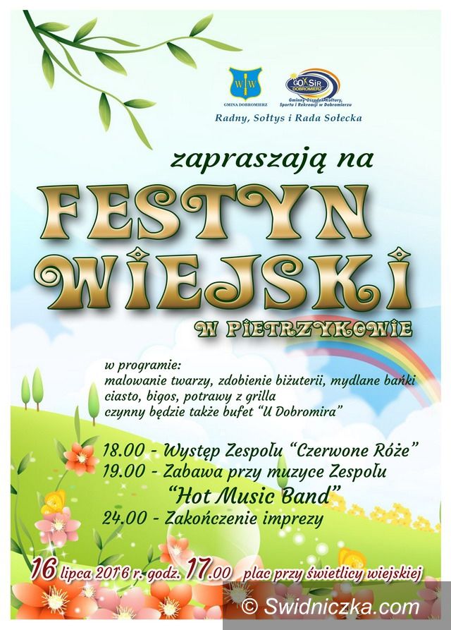 Pietrzyków: Zapraszamy na festyn w Pietrzykowie
