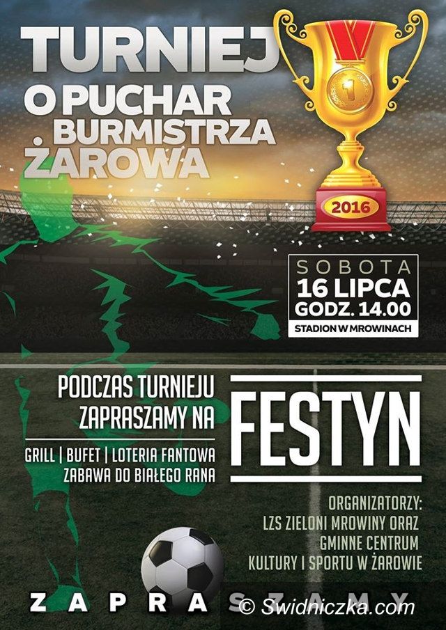 Mrowiny: Zagrają o puchar Burmistrza