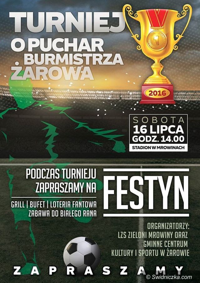 Mrowiny: Zagrają o puchar Burmistrza