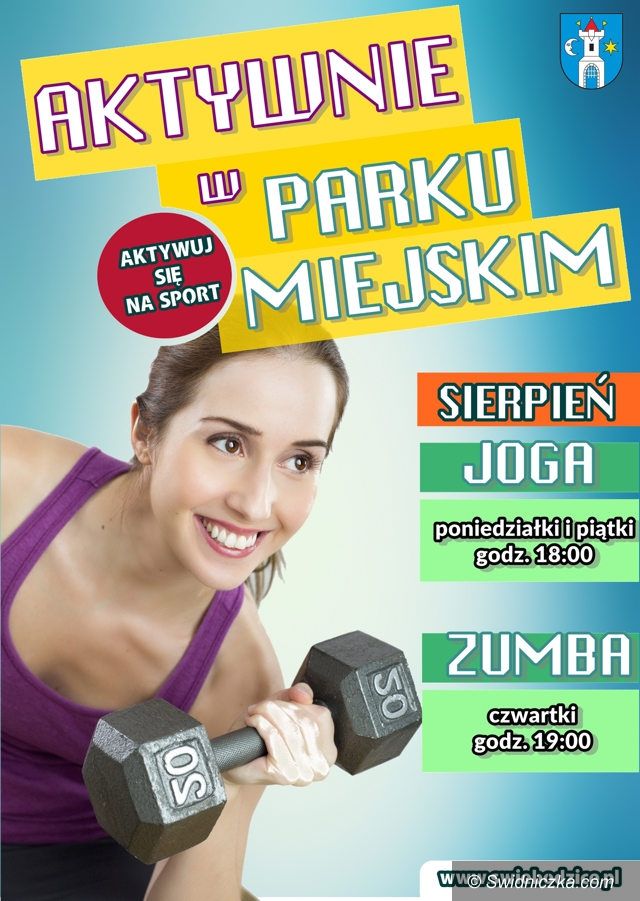 Świebodzice: Aktywny sierpień w Parku Miejskim