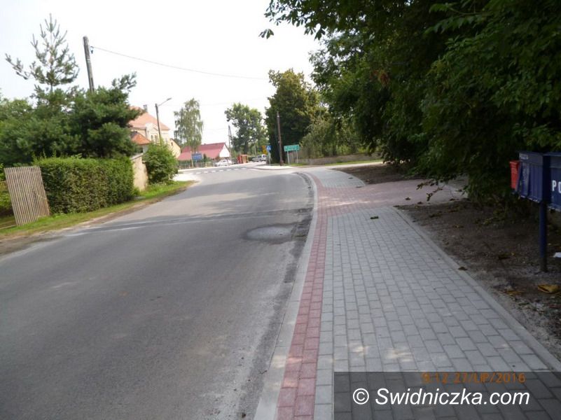 Gmina Świdnica: Prace na drogach powiatowych