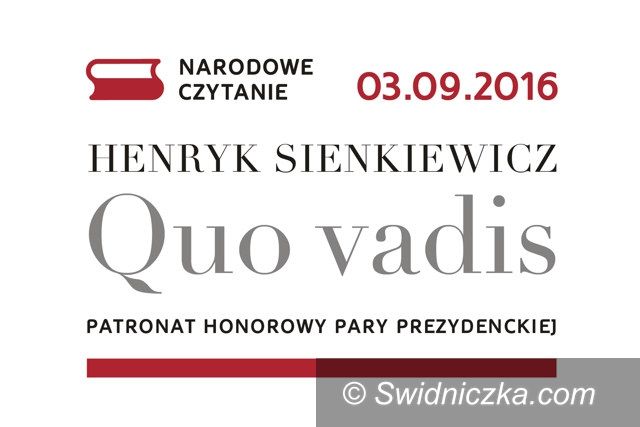 Świebodzice: W sobotę czytamy Sienkiewicza