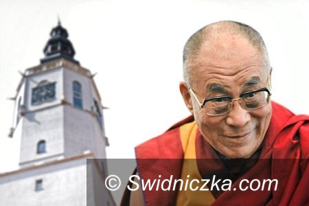 Świdnica: Jego Świątobliwość Dalajlama XIV z wizytą w Świdnicy