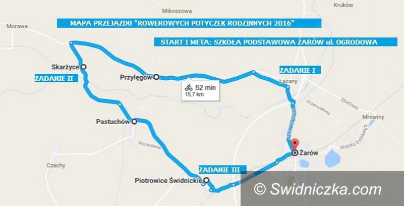 Żarów: Wybierz się na rowerową przejażdżkę