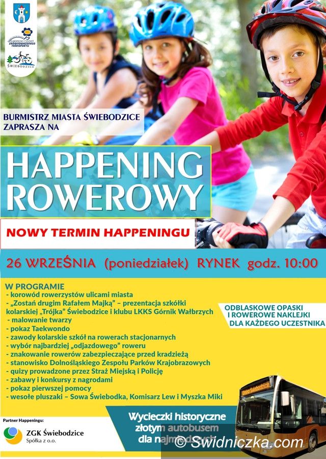 Świebodzice: Zabierz rower i przyjdź na świebodzicki Rynek