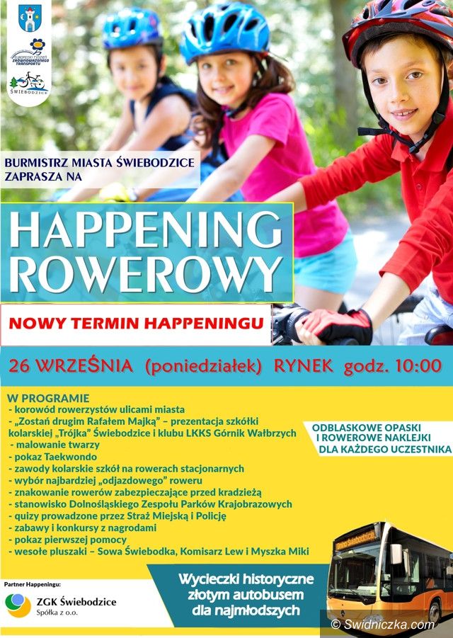Świebodzice: Zabierz rower i przyjdź na świebodzicki Rynek
