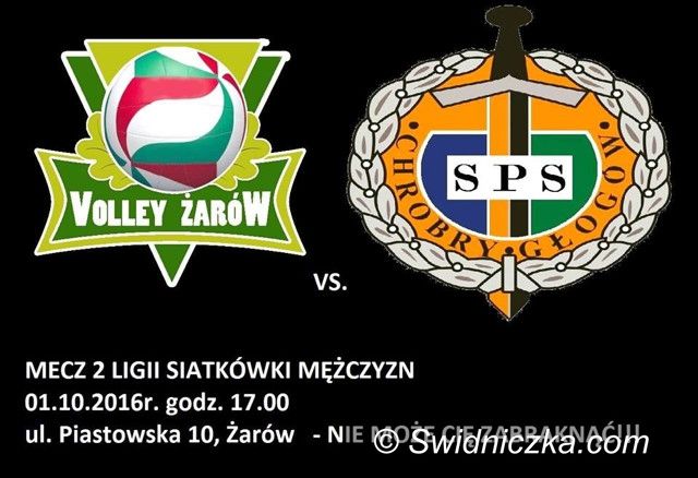 Żarów: Przed nami mecz II ligi siatkówki