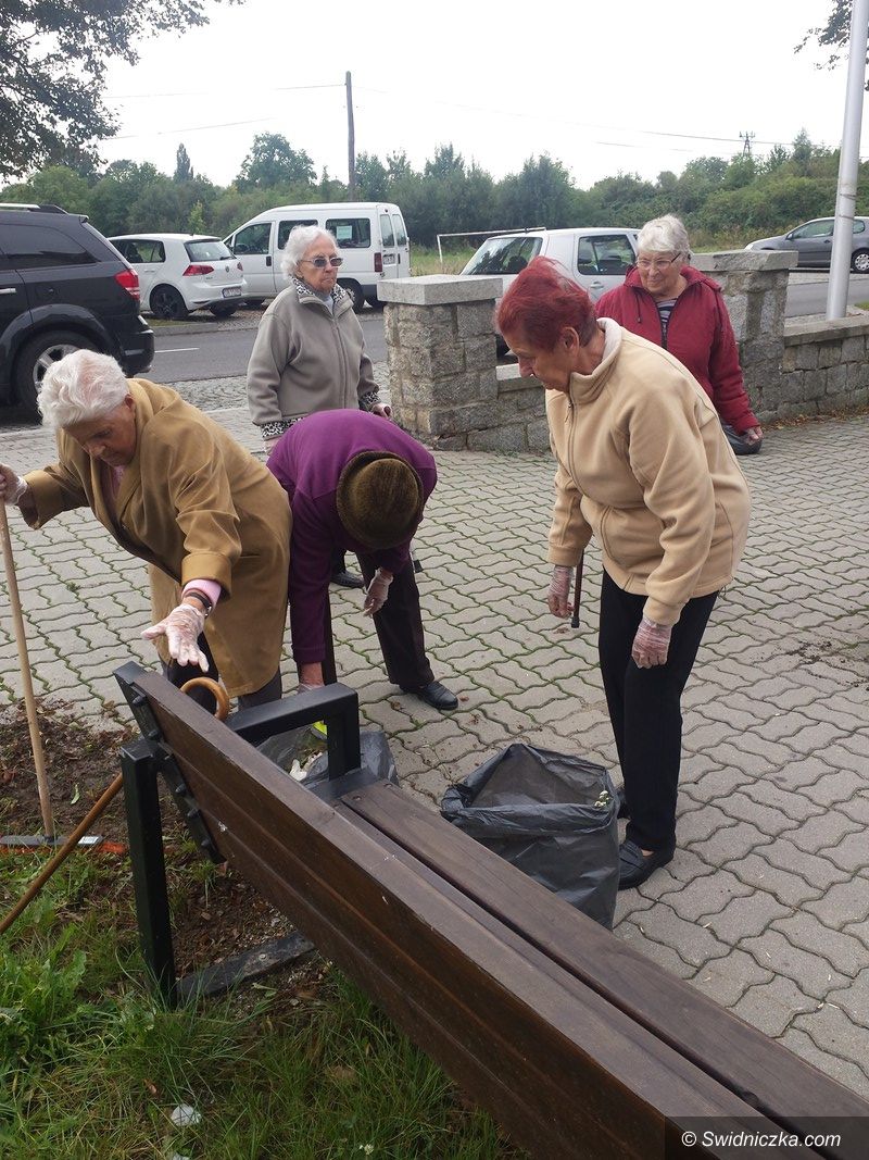 Strzegom: Seniorzy posprzątali okolicę