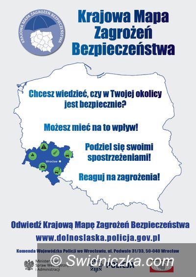 Świdnica: Ruszyła Krajowa Mapa Zagrożeń Bezpieczeństwa