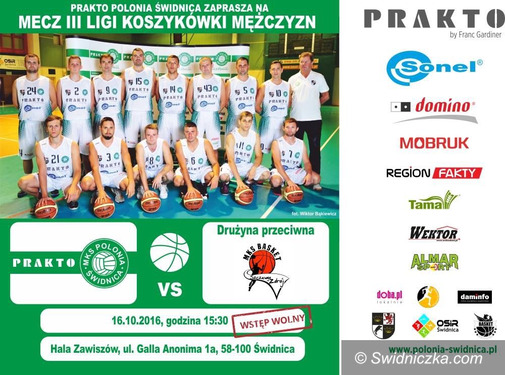 Świdnica: III liga koszykówki: Starcie debiutantów
