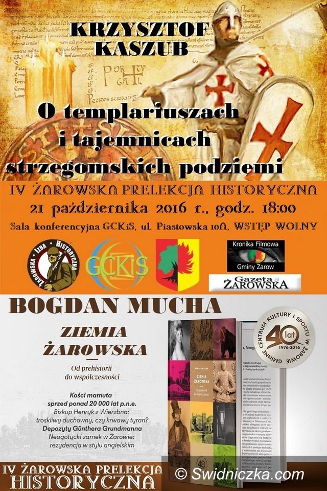 Żarów: Zapraszamy na IV Prelekcję Historyczną