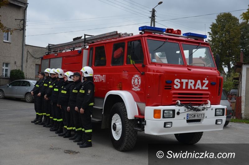 Olszany: Odnowiony wóz strażacki dla OSP Olszany