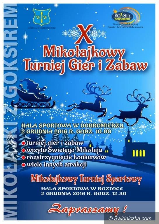 Dobromierz: X Mikołajkowy Turniej Gier i Zabaw