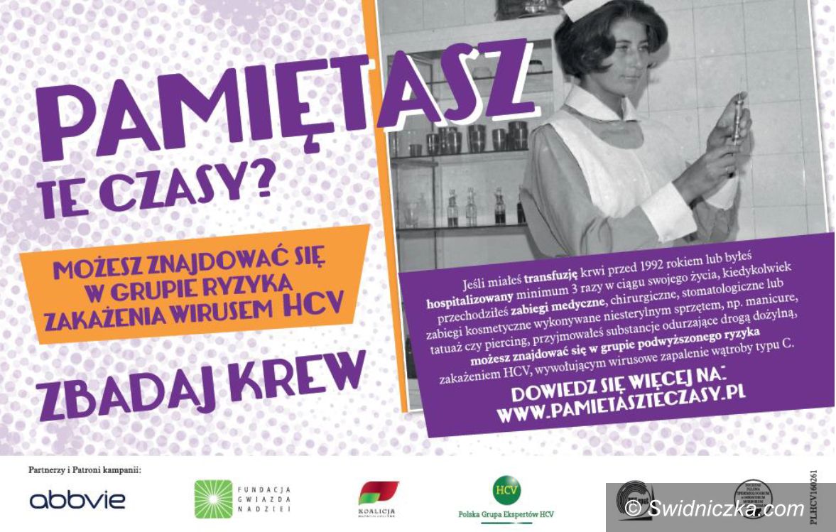 REGION: Zrób bezpłatnie test wykrywający przeciwciała anty–HCV