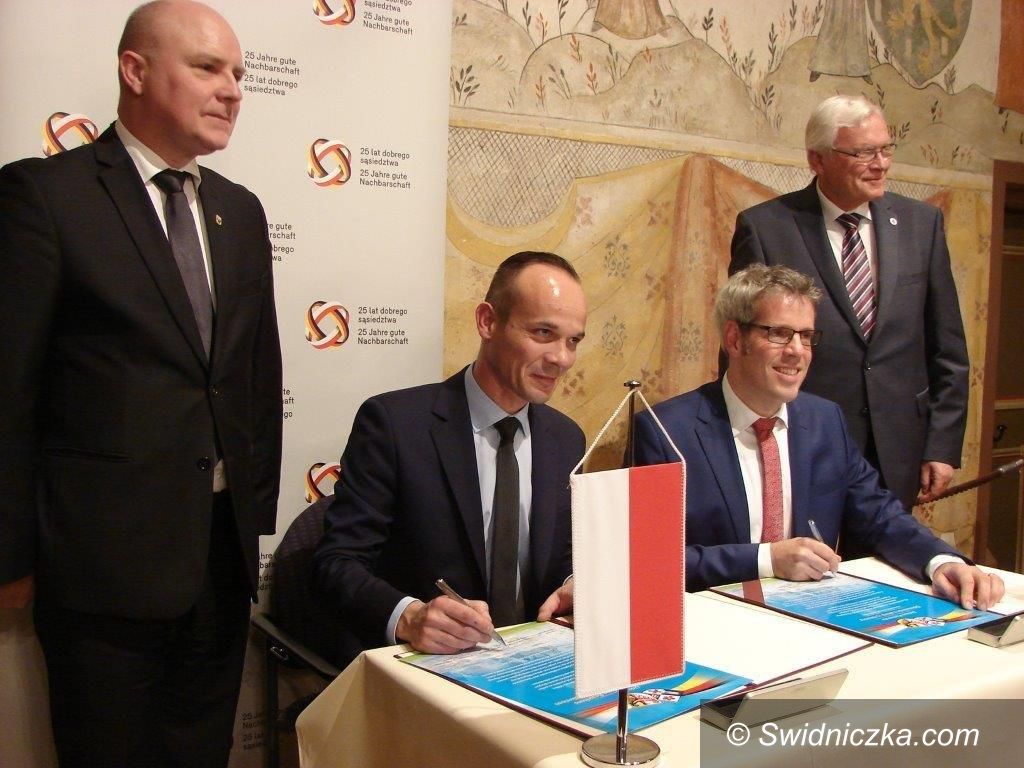 powiat świdnicki: Jubileusz współpracy partnerskiej