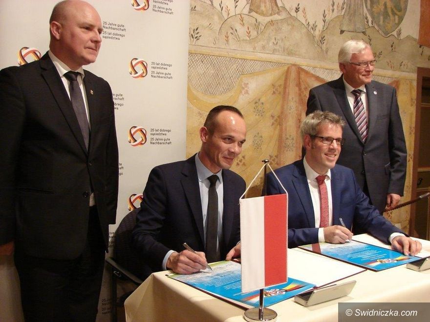 powiat świdnicki: Jubileusz współpracy partnerskiej