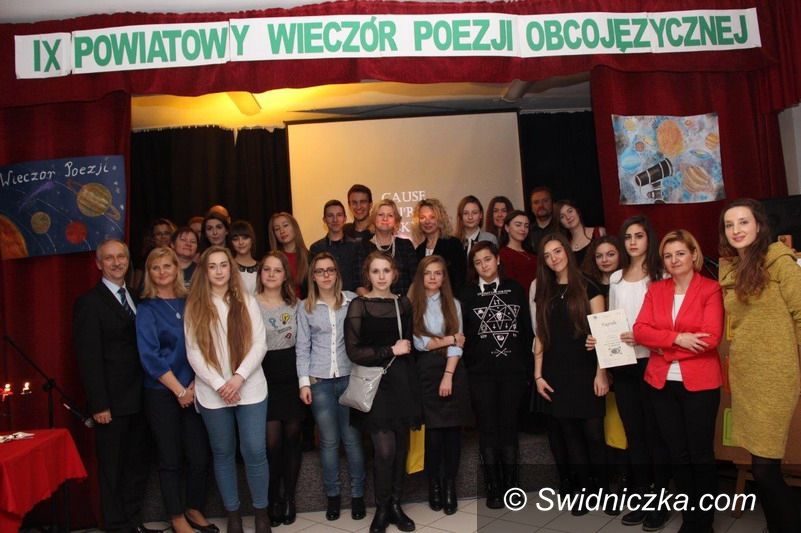 Świdnica: IX Powiatowy Wieczór Poezji Obcojęzycznej – „Fascynujący, nieznany wszechświat”
