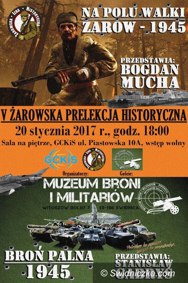 Żarów: V Żarowska Prelekcja Historyczna