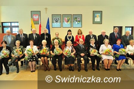 Świdnica: Jubileusze pożycia małżeńskiego