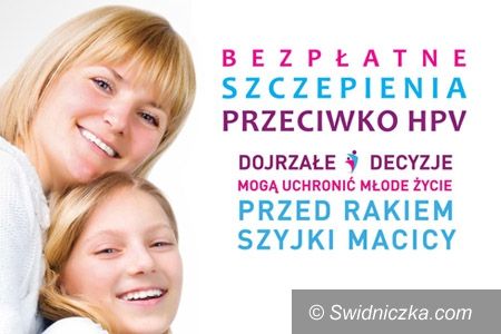 Świdnica: Świdnica finansuje szczepienia przeciwko HPV