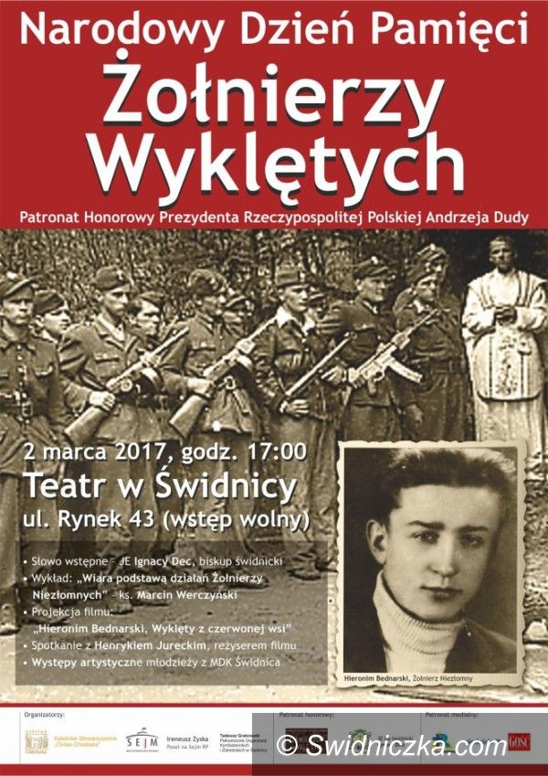 Świdnica/REGION: Narodowy Dzień Pamięci Żołnierzy Wyklętych