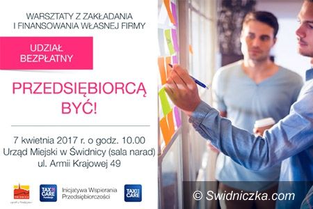 Świdnica: Zapraszamy na bezpłatne spotkanie informacyjno – szkoleniowe „Przedsiębiorcą być!”