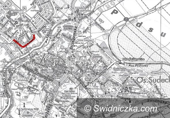 Świebodzice: Zmiana organizacji ruchu na ul. Mieszka I w Świebodzicach
