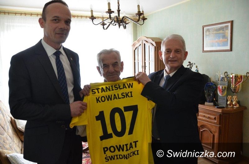 Świdnica: 107. urodziny Pana Stanisława